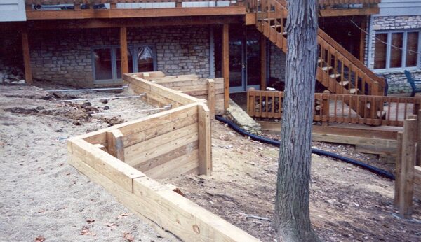 Wood Retaining Walls