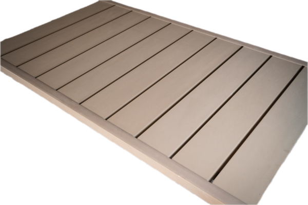 DURA-DECK (2 Panels per 10’ Section) Vinyl - Tan