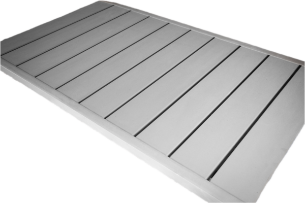 DURA-DECK (2 Panels per 10’ Section) Vinyl - White